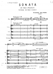 Sonata per oboe e archi_Malipiero Riccardo 1